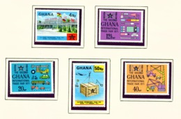 GHANA  -  1971 Trade Fair Set Unmounted/Never Hinged Mint - Ghana (1957-...)