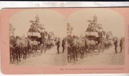 1887 / KILBURN 4569  / THE GREAT TALLY HO CARNIVAL / PRIZE FOR BEAUTY - Photos Stéréoscopiques