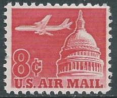 1969 USA POSTA AEREA 8 CENT MNH ** - RB11-2 - 3b. 1961-... Ungebraucht