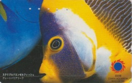 TC Japon / 110-011 - Série OSAKA RING OF FIRE - ANIMAL - POISSON De Corail - FISH * AUSTRALIA REEF * Japan Phonecard 11 - Peces
