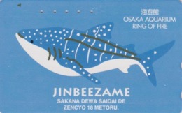 TC Japon / 110-011 - Série OSAKA RING OF FIRE - ANIMAL - POISSON - FISH Japan Phonecard - 14 - Peces