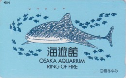 TC Japon / 110-011 - Série OSAKA RING OF FIRE - ANIMAL - POISSON - FISH Japan Phonecard - 15 - Peces