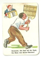 5517" KNORR-NAHRMITTEL A-G - THAYNGEN - FIGURINA SU CARTONCINO-HORNUSSER DAS LIEGT AUF DER HAND.."-ORIG. - Autres & Non Classés