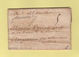 Montpellier - De Montp (manuscrit) - 1745 - Pour Villeneuve De Berc - 1701-1800: Precursores XVIII