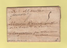 Montpellier - De Montp (manuscrit) - 1745 - Pour Villeneuve De Berc - 1701-1800: Précurseurs XVIII