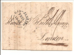 Rio Janeiro 21.2.1846>London - Prephilately