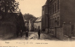 BELGIQUE YVOIR L'Eglise Et La Poste - Yvoir