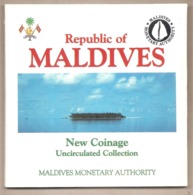 Maldive - New Coinage Uncirculated Collection Mint Set - 1984 - Maldivas