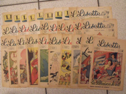 Lisette. 30 N° 1947-50. Revue Pour Fillette. Mixi-berel, Pinchon (pitchoune), Rob-vel, Monnier Bussemey à Redécouvrir - Lisette