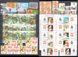 Poland 2004 - Complete Year Set + Combinations - Used - Années Complètes