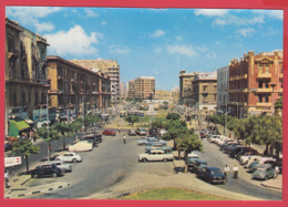 Egypte-ALEXANDRIE - Place El Tahrir Et La Rue El Nasr * Animation  *SUP ** 2 SCANS - Alexandrie