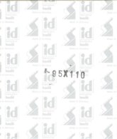 SAFE/I.D. - Blocs 95x110 Fond Noir (double Soudure) - Postzegelhoes