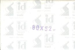 I.D. - Pochettes 80x52 Fond Noir (double Soudure) - Postzegelhoes
