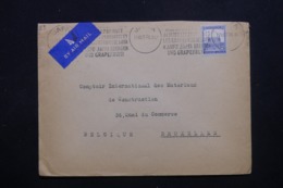 PALESTINE - Enveloppe De Jaffa Pour La Belgique En 1935 , Affranchissement Plaisant - L 43728 - Palestina