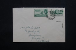 EGYPTE - Enveloppe De Alexandrie Pour Glasgow Par Avion En 1947, Affranchissement Plaisant - L 43797 - Covers & Documents