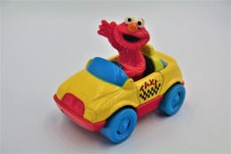 Matchbox Character TYCO SESAMI STREET: ELMO IN A TAXI , Issued 1997 - Matchbox