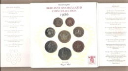 Regno Unito - Brillant Uncirculated Coin Collection Proof Set - 1986 - Nieuwe Sets & Proefsets