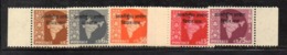CI827 - INDIA 1957 , Franchigia Militare Yvert Serie N. 28/32 ***  MNH  (2380A)  Cambogia - Franchigia Militare