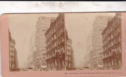 1890 / KILBURN  5387 / CHICAGO / LASALLE STREET / TACOMA BUILDING - Photos Stéréoscopiques