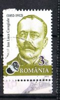 2012 - ROMANIA - ION LUCA CARAGIALE / PERSONAGGI FAMOSI - FAMOUS PEOPLE. USATO / USED. - Oblitérés