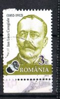 2012 - ROMANIA - ION LUCA CARAGIALE / PERSONAGGI FAMOSI - FAMOUS PEOPLE. USATO / USED. - Used Stamps