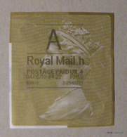 GREAT BRITAIN 2012. Royal Mail, Class: A, 'Postage Paid UK' Showing Side Face Of The Queen Elizabeth II. Used. - Post & Go (distribuidores)