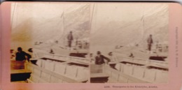 1899 / KILBURN 13126 / ALASKA / TRANSPORTS IN THE KLONDYKE / RARE - Photos Stéréoscopiques