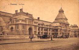 Tournai Tournay - La Gare (animée, Edition Belge Bruxelles 1927) - Tournai