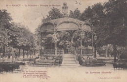 Cp , 54 , NANCY , La Pépinière , Kiosque De Musique - Nancy