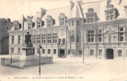 Thème   Justice.   Palais De Justice De:      38   Grenoble .Statue Bayard                (voir Scan) - Andere & Zonder Classificatie