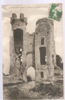 CPA Bressieux (38) Ruines Du Château Ecrite En 1915 - Bressieux