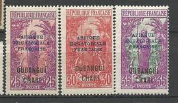 OUBANGUI LOT NEUF*   CHARNIERE  / MH - Unused Stamps