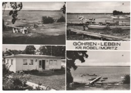Göhren Lebbin Untergöhren - S/w Mehrbildkarte 1   Betriebsferienheim VEB Waggonbau Niesky - Göhren