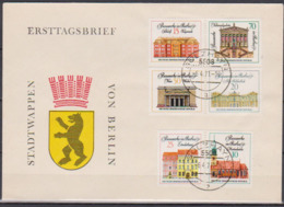 DDR FDC1971 Nr.1661 - 1666 Bedeutende Bauwerke ( D 5811 ) Günstige Verandkosten - 1971-1980