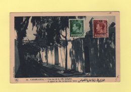 Morocco - Maroc - Casablanca Post Office - 1937 - Uffici In Marocco / Tangeri (…-1958)