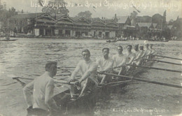 Aviron Les Vainqueurs Du Grand Challenge Cup 1907 A Henley Photo Denys - Gent