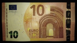10 Euro U011G5 France Serie UE Charge 29 Draghi Perfect UNC - 10 Euro