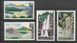 Formose Taiwan   N°   380 à  383  Neufs  * *   TB  =  MNH  VF    - Unused Stamps