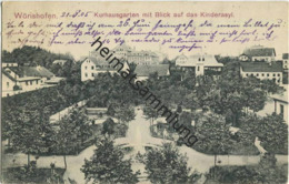 Wörishofen - Kinderasyl - Kurhausgarten - Verlag H. Hartmann Wörishofen Gel. 1905 - Bad Woerishofen