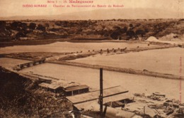 MADAGASCAR DIEGO SUAREZ Chantier De Terrassement Du Bassin Du Radoub - Madagascar