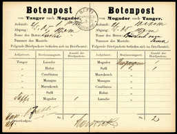 Beleg Deutsche Auslandspost Marokko - Andere & Zonder Classificatie