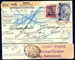 Beleg Deutsche Auslandspost Türkei - Altri & Non Classificati