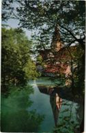 CPA AK Blaubeuren Blautopf Mit Klosterkirche GERMANY (897391) - Blaubeuren