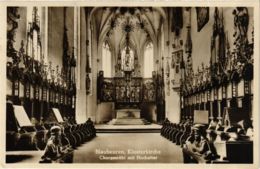 CPA AK Blaubeuren Klosterkirche, Chorgestuhl GERMANY (897439) - Blaubeuren