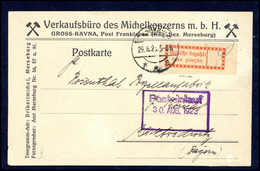 Beleg Deutsche Lokalausgabe 1918-23 - Altri & Non Classificati