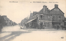 50-PONTORSON- HÔTEL DE LA GARE - Pontorson