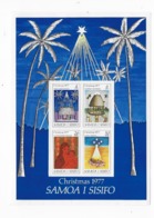 Samoa Bloc Feuillet  N° 14** Christmas 1977 - Samoa