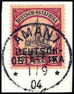 Briefst. Deutsche Kolonien Ostafrika - Other & Unclassified