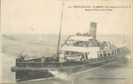 SAINT NAZAIRE - L'Athlète ,remorqueur De La C.G.T. - Rimorchiatori