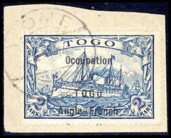 Briefst. Deutsche Kolonien Togo Britische Besetzung - Other & Unclassified